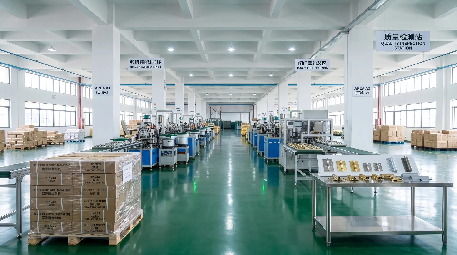 Factory Interior Background