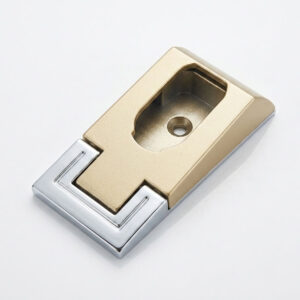 KONDA Black Sliding Door Floor Guide