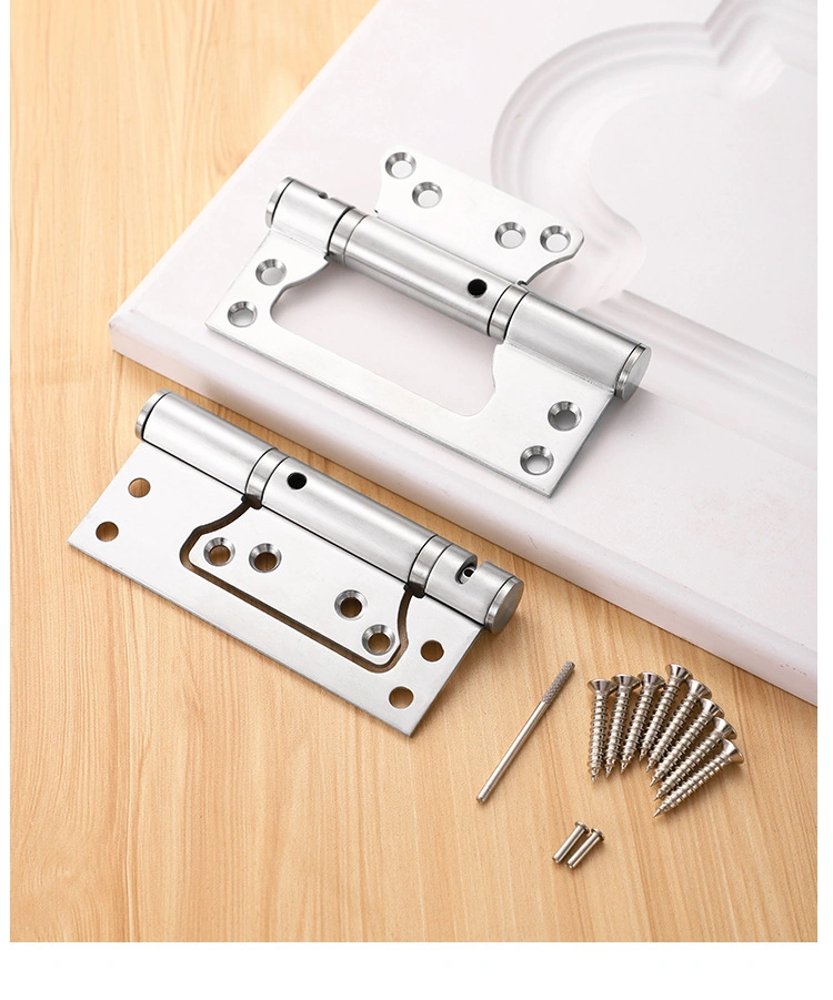 KONDA 5-Inch Stainless Steel 90-Degree Hydraulic Hinge