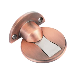 KONDA No-Drill Zinc Alloy Magnetic Floor Door Stop